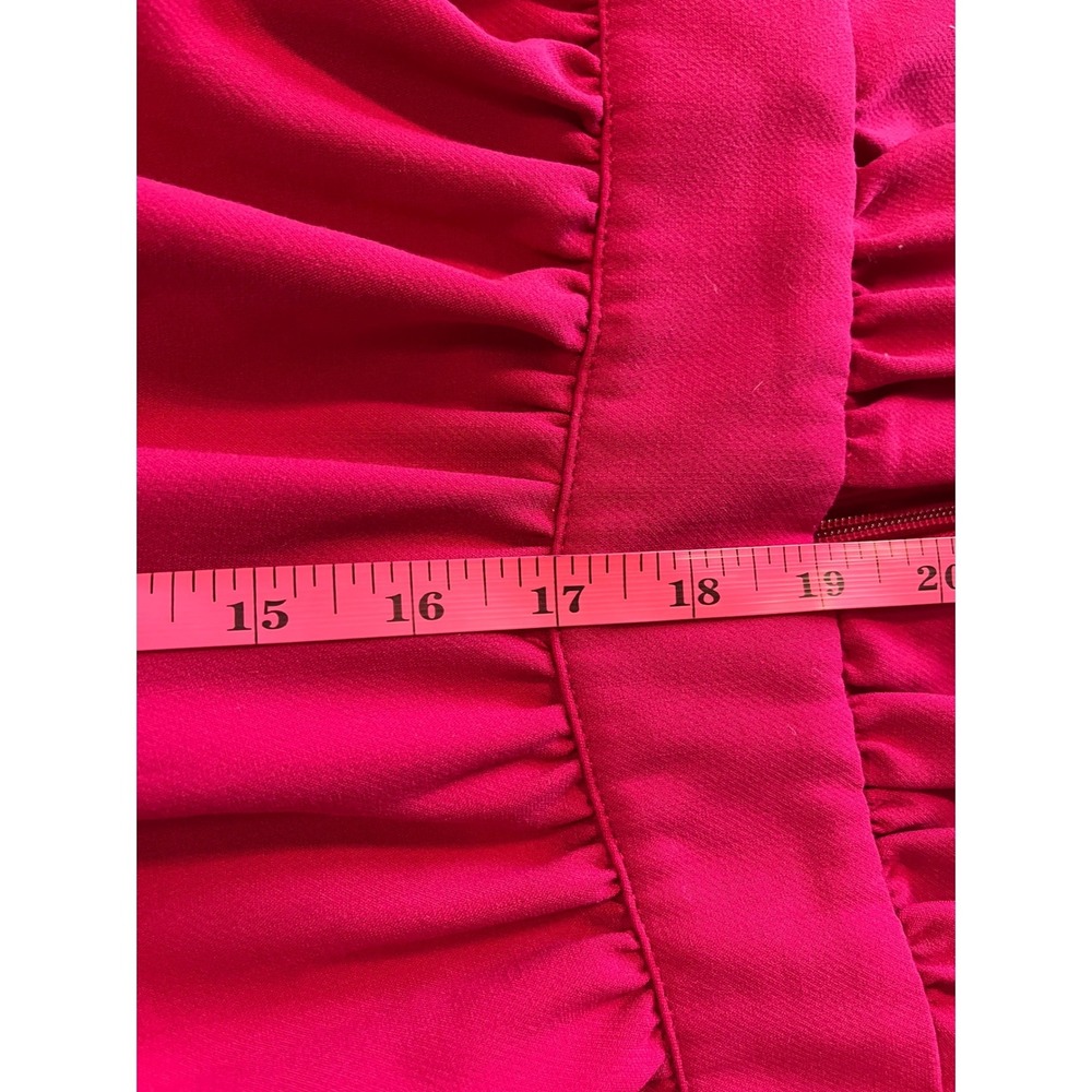NWT Gabrielle Union NY&C Ultra Wide Leg Pink Plunge Neck Jumpsuit Plus Size XXL - Picture 8 of 13